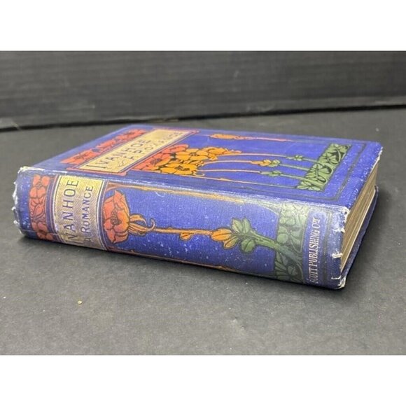 Vintage Ivanhoe: A Romance Book. Blue Binding And Cover - Picture 4 of 4